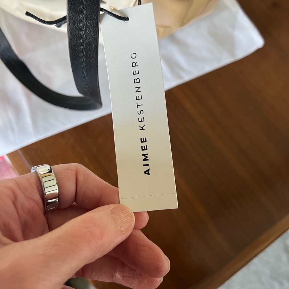 Aimee Kestenberg Chalk Colorblock Sullivan Tote Tag - Picture 10 of 12